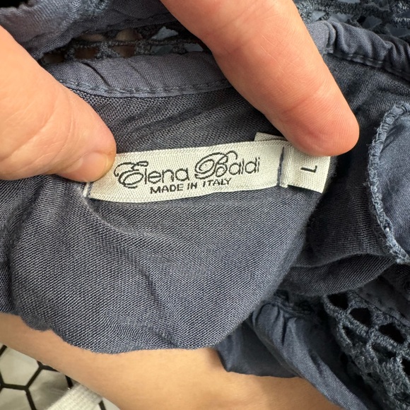 Elena baldi silk top size large - Picture 3 of 6